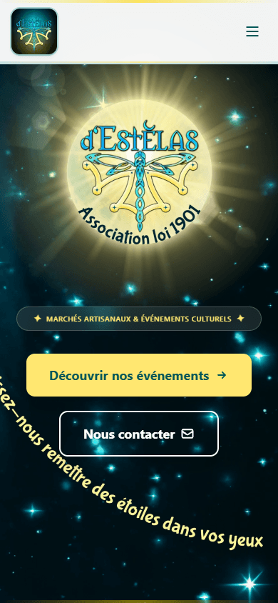 D'Estèlas - Version Mobile