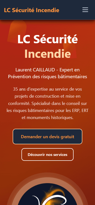 LC Sécurité Incendie - Version Mobile