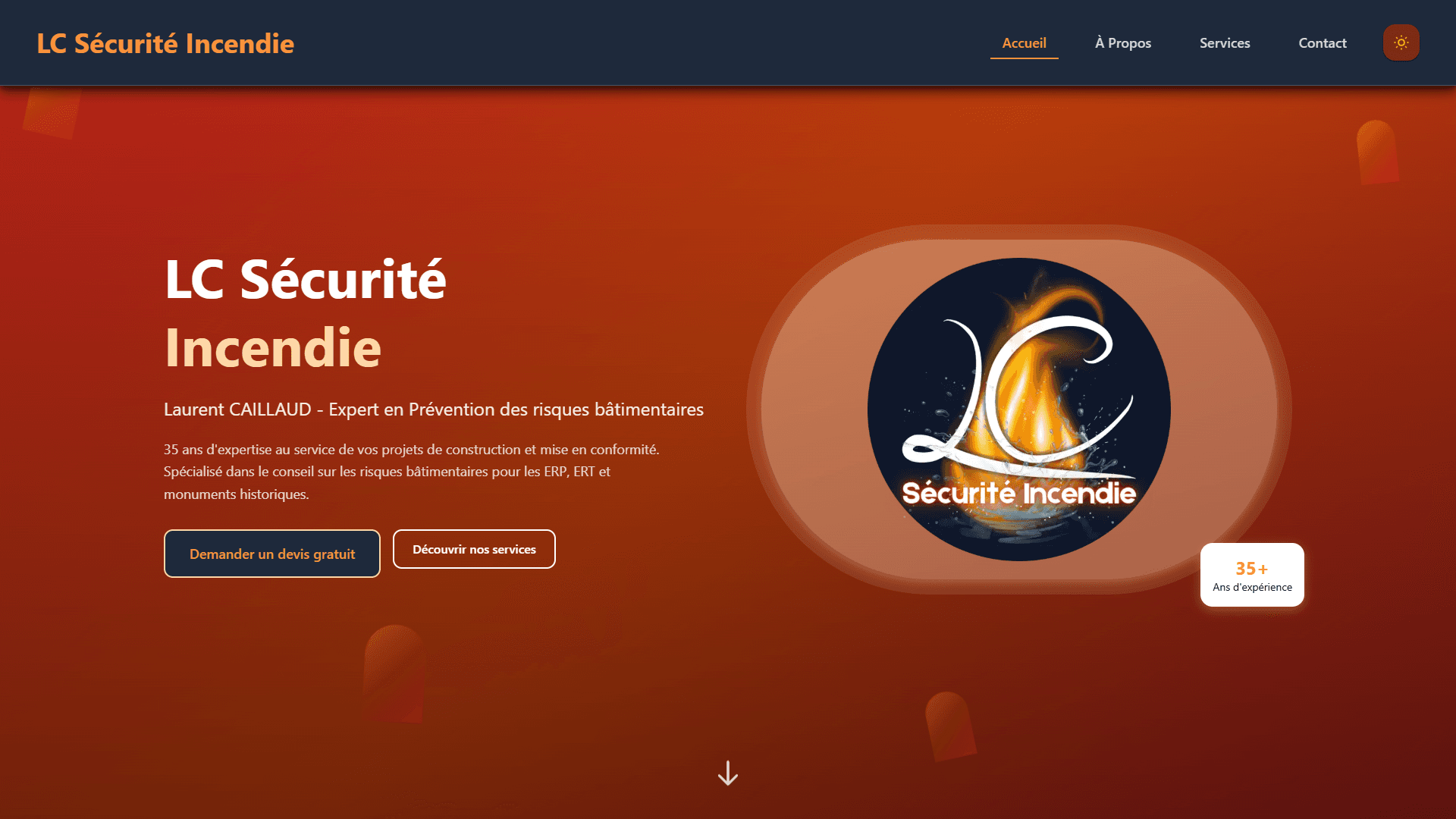 LC Sécurité Incendie - Version Desktop